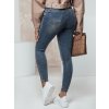 Dámské džíny FIGURISS z push up'em Dstreet UY2308 (Velikost 28, Barva Modrá - světle)