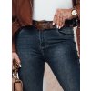 Dámské džíny CASVISTA skinny s páskem Dstreet UY2326 (Velikost 28, Barva Modrá - světle)