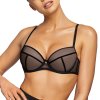 Podprsenka Mat 0193/11/1 Aggie push - up (Velikost 70B, Barva Černá)