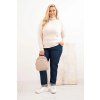 Dámský rolák Plus Size 1060 (Velikost UNI, Barva Hnědá)