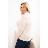 Dámský rolák Plus Size 1060 (Velikost UNI, Barva Hnědá)