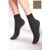 Silonkové ponožky Gabriella Microfibre Code 601 (Velikost UNI, Barva Hnědá)