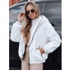 Dámská bunda Dstreet TY5270 (Velikost S, Barva Bílá)