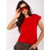 Tričko RV-TS-4833.01P BASIC FEEL GOOD (Barva Červená, Velikost L)