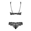 Komplet Obsessive Luvae set (Velikost L/XL, Barva Černá)