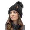 Komplet Vivisence 70100Kmpl čepice a šála (Velikost UNI, Barva Černá)