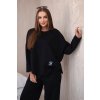 Dámský komplet Punto 1 - mikina + kalhoty (Velikost UNI, Barva Černá)