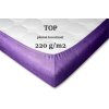 Dadka Froté prostěradlo purpur (Rozměr 90x200x20 jednolůžko)