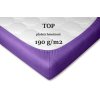Dadka Jersey prostěradlo purpur (Rozměr 90x200x20 jednolůžko)