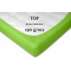 Dadka Jersey prostěradlo kiwi (Rozměr 90x200x20 jednolůžko)