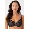 Podprsenka Gorsenia K647 Alicante (Velikost 70J, Barva Černá)