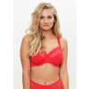 Dámská podprsenka LingaDore 1400-5 (Velikost 100C, Barva Červená)