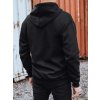 Pánská mikina s kapucí Dstreet BX5925 (Velikost M, Barva Černá)