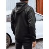 Pánská mikina s kapucí Dstreet BX5932 (Velikost M, Barva Černá)