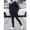 Pánská zimní bunda Barva tmavě modrá DSTREET TX4586 (Velikost M, Barva Modrá)