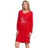 Dámská noční košile Moraj PDK2800-003 (Velikost L, Barva Červená)