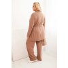 Dámský komplet 7050 Plus Size 3-dílný (Velikost UNI, Barva Zelená - tmavě)