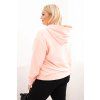 Dámská mikina Plus Size HIT2 (Velikost XL, Barva Šedá)