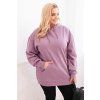Dámská mikina Plus Size HIT2 (Velikost XL, Barva Šedá)