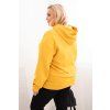 Dámská mikina Plus Size HIT2 (Velikost XL, Barva Šedá)