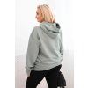 Dámská mikina Plus Size HIT2 (Velikost XL, Barva Šedá)
