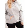 Dámská mikina Plus Size HIT2 (Velikost XL, Barva Šedá)