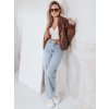 Dámské široké džíny Dstreet UY2820 (Velikost S, Barva Modrá - světle)