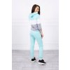 Dámská souprava Robi - mikina + tepláky (Velikost UNI, Barva Tyrkysová)
