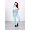 Dámská souprava Robi - mikina + tepláky (Velikost UNI, Barva Tyrkysová)