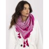 Šátek -AT-CH-1907.51 (Barva Růžová - tmavě, Velikost UNI)