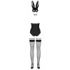 Kostým Obsessive Bunny costume - Zajíček (Velikost S/M, Barva Černá)
