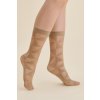 Silonkové ponožky Gabriella Syla code 612 (Velikost UNI, Barva Tělová)