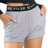 Šortky Reviver F9507 (Velikost S, Barva Šedá)