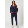 Dámská mikina Vivisence 9001 (Velikost L, Barva Modrá - tmavě)