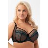 Podprsenka Gorsenia K947 Ottavia (Velikost 80F, Barva Černá)