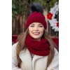 Komplet Vivisence 7014 Kmpl+R čepice, šála, rukavice (Velikost UNI, Barva Béžová)