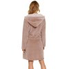 Dámský župan Doctor Nap SWO.1008 s kapucí (Velikost S, Barva Šedá)