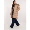 Dámská zimní bunda SK-KR-HH-2406.98 Factory Price (Barva Béžová, Velikost S)