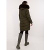 Dámská zimní bunda SK-KR-HH-2402.09X Factory Price (Barva Zelená, Velikost S)