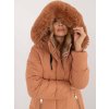 Dámská zimní bunda SK-KR-HH-2406.21P Factory Price (Barva Béžová, Velikost M)