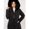 Dámská zimní bunda SK-KR-HH-2408.04P Factory Price (Barva Černá, Velikost S)