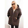 Dámská bunda Plus Size 5419 (Velikost UNI, Barva Zelená)