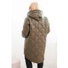 Dámská bunda Plus Size 5419 (Velikost UNI, Barva Zelená)