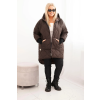 Dámská bunda Plus Size 5419 (Velikost UNI, Barva Černá)