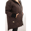 Dámská bunda Plus Size 5419 (Velikost UNI, Barva Černá)