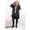 Dámská bunda Plus Size 5419 (Velikost UNI, Barva Zelená)