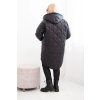 Dámská bunda Plus Size 5419 (Velikost UNI, Barva Zelená)