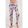 Dámské pyžamové kalhoty Lucie (Barva Šedá, Velikost XL)
