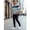 Pánský svetr Dstreet WX2245z (Velikost M, Barva Šedá - světle)