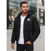 Pánská prošívaná bunda DSTREET TX4638z (Velikost M, Barva Černá)